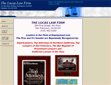 Tablet Screenshot of lucaslaw.net